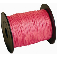 CORDEAU POLYPROPYLENE TRESSE ROSE FLUO 200M x 1.5MM CORDEAU POLYPROPYLENE TRESSE ROSE FLUO 200M x 1.5MM